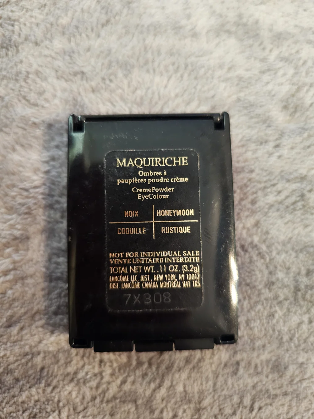 VINTAGE NEW Lancôme Maquiriche CremePowder EyeColour Palette
